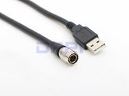 cabo distribuidor de corrente masculino de 12V 4pin Hirose USB para o ZUMBIDO F4/F8, dispositivos sadios 688 633 664